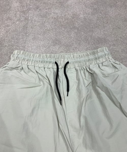 SHEPP（シープ）の「ワンポイントデザインナイロンハーフパンツ（その他パンツ・メンズ・ブラック/ベージュ/グレー/パープル・L/M）」の19枚目の写真