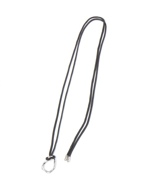 BAYFLOW（ベイフロー）の「コードベルトネックレス（ネックレス・レディース・ブラウン/ブラック・FREE）」の3枚目の写真