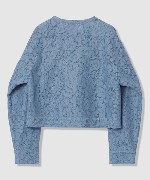 ANAYI（アナイ）の「【セットアップ対応商品】メッシュレースノーカラーブルゾン（ブルゾン・レディース・サックスブルー/オフホワイト・38/36）」の19枚目の写真