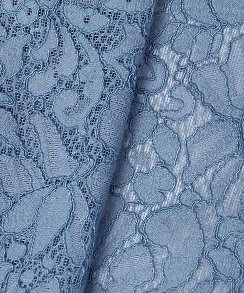 ANAYI（アナイ）の「【セットアップ対応商品】メッシュレースノーカラーブルゾン（ブルゾン・レディース・サックスブルー/オフホワイト・38/36）」の17枚目の写真