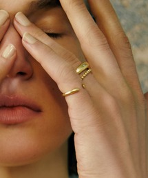 TEN. | 【新作】18KGPラルリング(1~7号)(ネックレス)