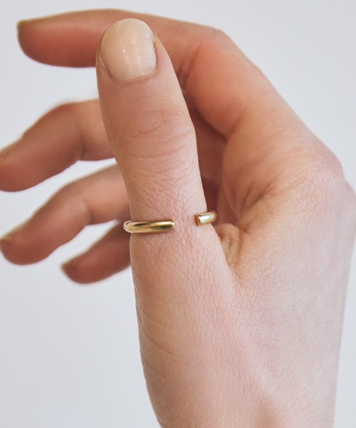 TEN.（テン）の「【新作】18KGPラルリング(1~7号)（ネックレス・レディース・ゴールド・#1/#3/#5/#7）」の3枚目の写真