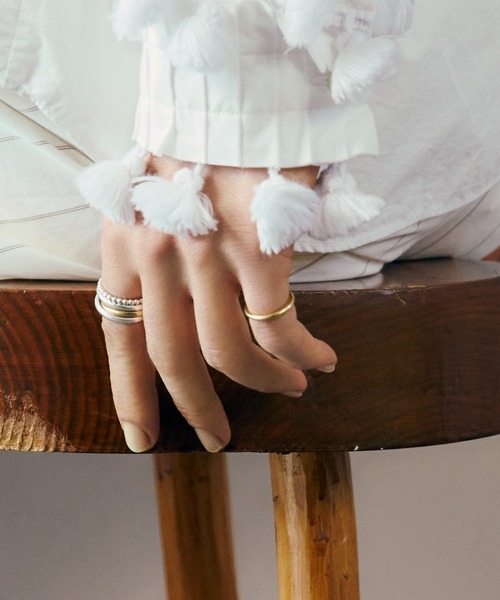 TEN.（テン）の「【新作】18KGPラルリング(1~7号)（ネックレス・レディース・ゴールド・#1/#3/#5/#7）」の7枚目の写真