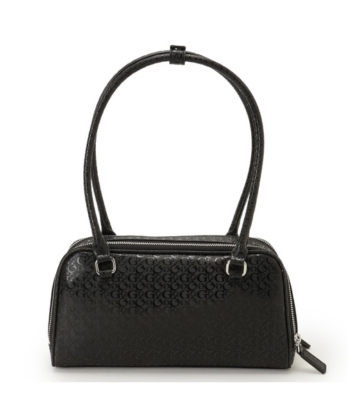 Guess（ゲス）の「CARLA Shoulder Satchel ショルダーバッグ（ショルダーバッグ・レディース・ホワイト/ブラック・ONE SIZE）」の3枚目の写真