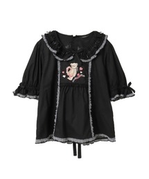 PINK HOUSE（ピンクハウス）の「テディローズ刺繍使いブラウス（シャツ/ブラウス）」