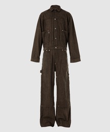 HERRIGNBONE MODERN DENIM JUMPSUITS