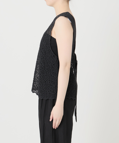 ENRICA エンリカ レース柄ニット KNIT225（ニット/セーター）｜enrica
