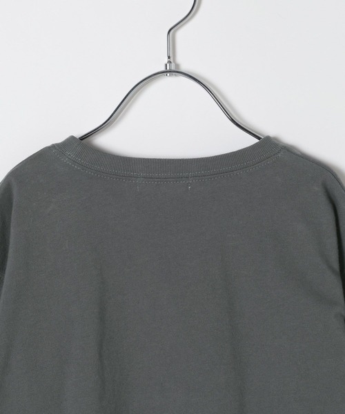 LEPSIM（レプシィム）の「【KIDS】フォトプリント袖レイヤーT　647974（Tシャツ/カットソー・キッズ・ライトブルー/オフホワイト/チャコールグレー・140/130/120）」の19枚目の写真