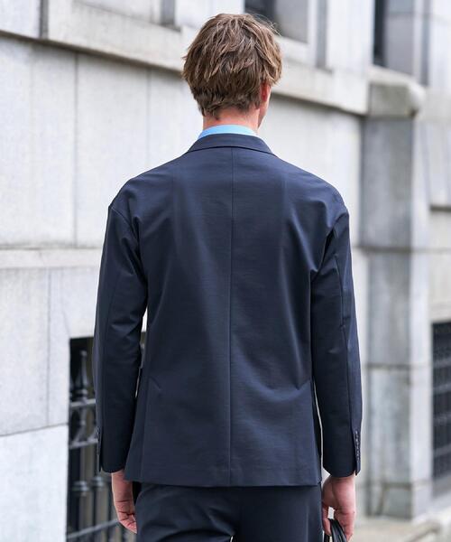 DRESSTERIOR(ドレステリア)の「【干場義雅×MOVB×DRESSTERIOR】トリプルコラボ DUPLEX COTTON コンフォートジャケット(テーラードジャケット・メンズ・ネイビー・94/92/91/90)」の6枚目の写真