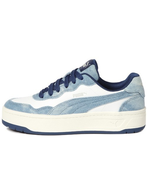 プーマ PUMA コート ラリー スカイ デニム（スニーカー）｜PUMA