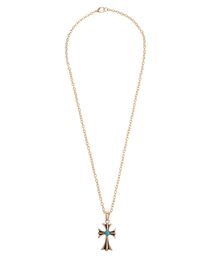 EVRIS（エヴリス）の「MARBLE CROSS MOTIF ネックレス（ネックレス）」