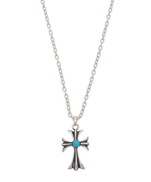 EVRIS(エヴリス)の「MARBLE CROSS MOTIF ネックレス(ネックレス・レディース・シルバー/ゴールド・FREE)」の8枚目の写真