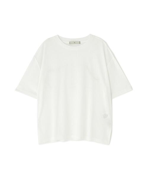 N.（N. Natural Beauty Basic）（エヌエヌナチュラルビューティーベーシック）の「スラブ天竺カットソー半袖（Tシャツ/カットソー・レディース・ブラック/オフホワイト/ピンク・FREE）」の12枚目の写真