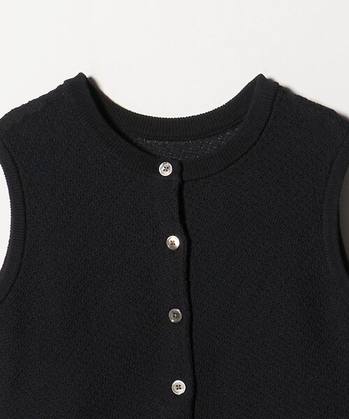 BEAUTY&YOUTH UNITED ARROWS（ビューティーアンドユースユナイテッドアローズ）の「コットンポリエステル ジャガード 2WAYニットベスト  ウォッシャブル（ベスト・レディース・その他1/ブラック/その他2・FREE）」の15枚目の写真