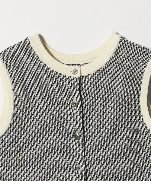 BEAUTY&YOUTH UNITED ARROWS（ビューティーアンドユースユナイテッドアローズ）の「コットンポリエステル ジャガード 2WAYニットベスト  ウォッシャブル（ベスト・レディース・その他1/ブラック/その他2・FREE）」の19枚目の写真