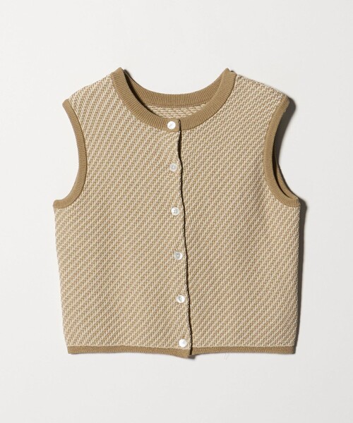 BEAUTY&YOUTH UNITED ARROWS（ビューティーアンドユースユナイテッドアローズ）の「コットンポリエステル ジャガード 2WAYニットベスト  ウォッシャブル（ベスト・レディース・その他1/ブラック/その他2・FREE）」の22枚目の写真