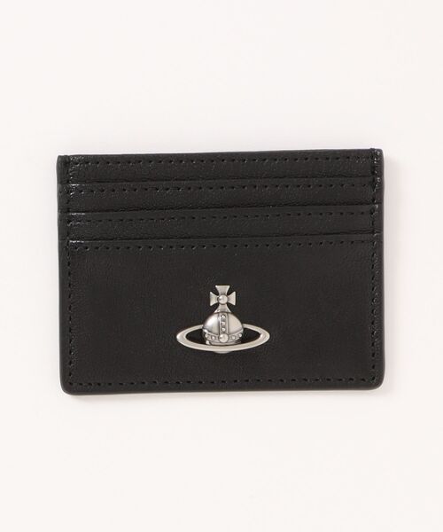 Vivienne Westwood(ヴィヴィアンウエストウッド)の「CARD HOLDER FLAT(カードケース・レディース・ブラック・FREE)」の1枚目の写真