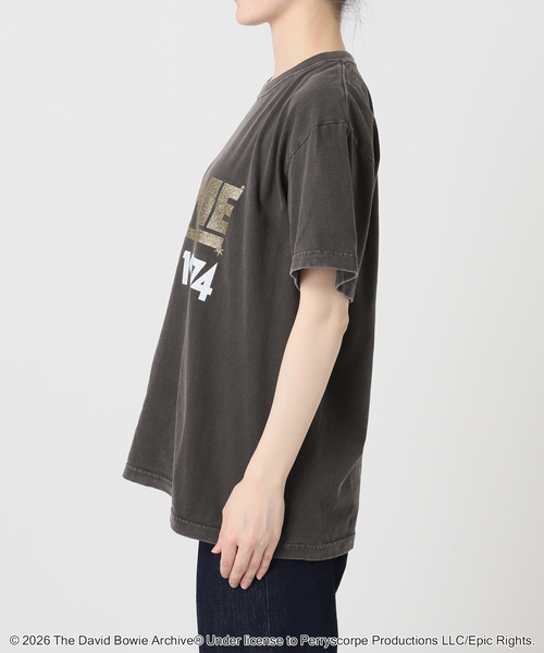 U by SPICK&SPAN（ユーバイスピックアンドスパン）の「GOOD ROCK SPEED / グッドロックスピード David Bowie Tee（Tシャツ/カットソー・レディース・ブラック系その他・MEDIUM）」の10枚目の写真
