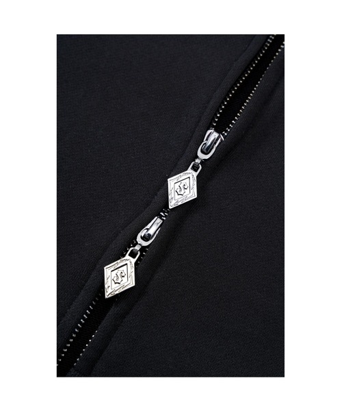 SupBaby by SUPPLIER(サプベイビーバイサプライヤー)の「ジップフーディ|Baby Cross Zip Hoodie - Regular Fit |SupBaby by SUPPLIER(パーカー・レディース・ライトピンク/ブラック/グリーン系カモフラージュ・ONE SIZE)」の8枚目の写真