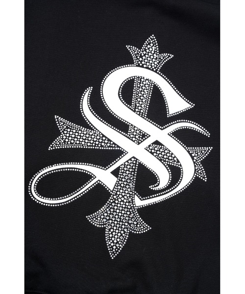 SupBaby by SUPPLIER(サプベイビーバイサプライヤー)の「ジップフーディ|Baby Cross Zip Hoodie - Regular Fit |SupBaby by SUPPLIER(パーカー・レディース・ライトピンク/ブラック/グリーン系カモフラージュ・ONE SIZE)」の6枚目の写真