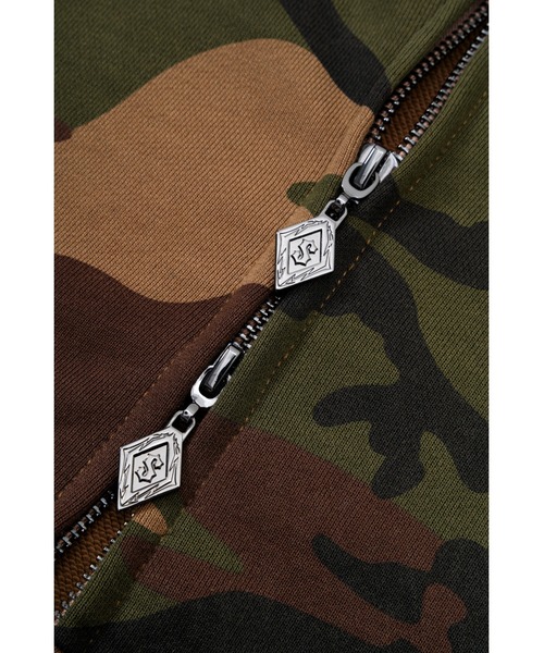 SupBaby by SUPPLIER(サプベイビーバイサプライヤー)の「ジップフーディ|Baby Cross Zip Hoodie - Regular Fit |SupBaby by SUPPLIER(パーカー・レディース・ライトピンク/ブラック/グリーン系カモフラージュ・ONE SIZE)」の18枚目の写真