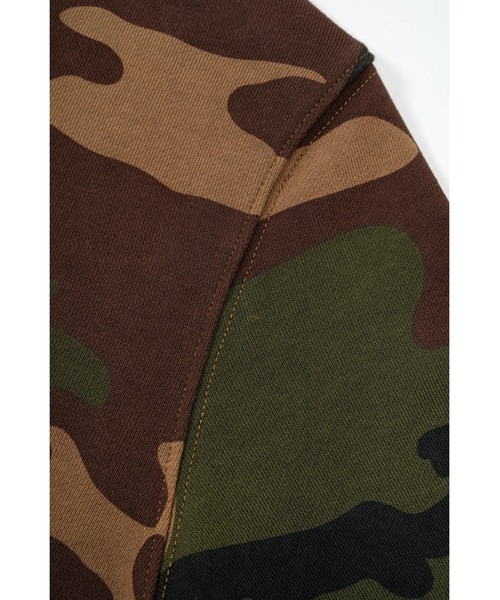 SupBaby by SUPPLIER(サプベイビーバイサプライヤー)の「ジップフーディ|Baby Cross Zip Hoodie - Regular Fit |SupBaby by SUPPLIER(パーカー・レディース・ライトピンク/ブラック/グリーン系カモフラージュ・ONE SIZE)」の20枚目の写真