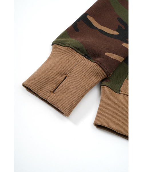 SupBaby by SUPPLIER(サプベイビーバイサプライヤー)の「ジップフーディ|Baby Cross Zip Hoodie - Regular Fit |SupBaby by SUPPLIER(パーカー・レディース・ライトピンク/ブラック/グリーン系カモフラージュ・ONE SIZE)」の21枚目の写真