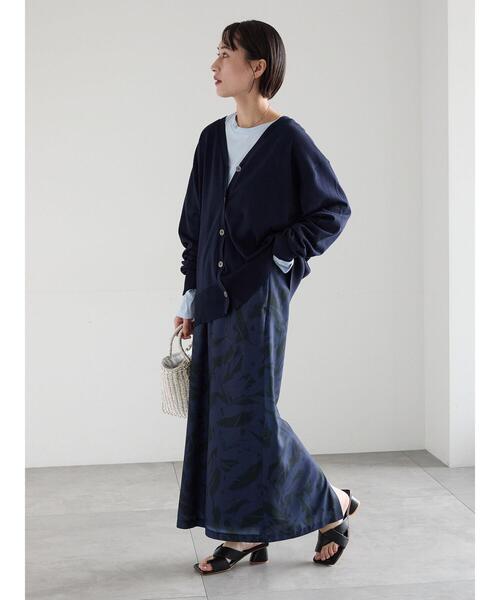 Te chichi(テチチ)の「【雑誌掲載】シルケット天竺クルーネックロンT《2026 spring catalog item》(Tシャツ/カットソー・レディース・サックスブルー/モカ/オレンジ/オフホワイト・F)」の5枚目の写真