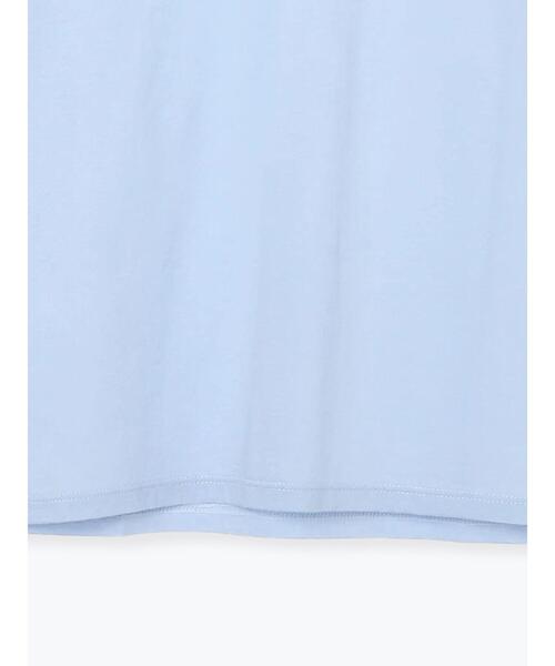 Te chichi(テチチ)の「【雑誌掲載】シルケット天竺クルーネックロンT《2026 spring catalog item》(Tシャツ/カットソー・レディース・サックスブルー/モカ/オレンジ/オフホワイト・F)」の17枚目の写真