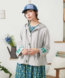 Jocomomola（ホコモモラ）の「Aventura アニマルアップリケパーカー（パーカー）」