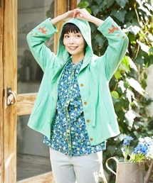 Jocomomola（ホコモモラ）の「Aventura アニマルアップリケパーカー（パーカー）」