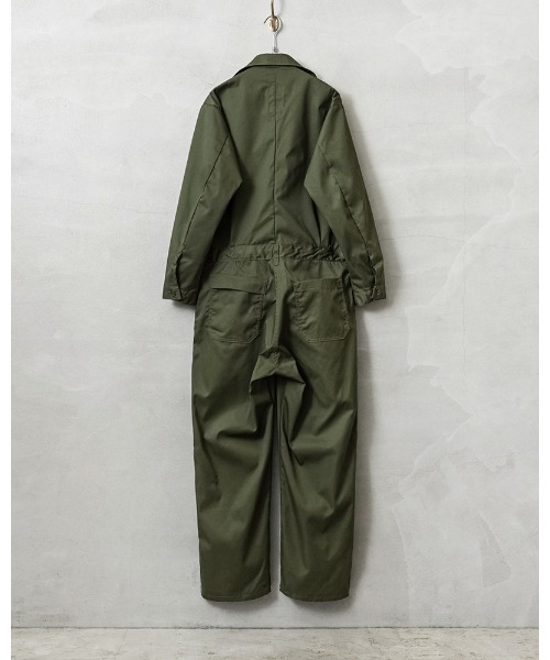MILITARY（ミリタリー）の「実物 新品 デッドストック 米軍 ユーティリティ カバーオール OD（つなぎ/オールインワン・メンズ・オリーブ・44R）」の2枚目の写真