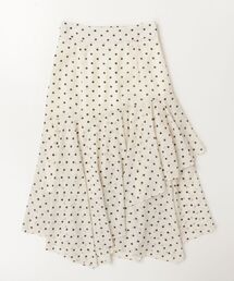 ASTORIA ODIER | ヘム切替ティアードスカート(スカート)