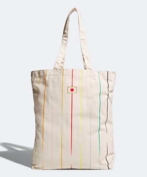 adidas（アディダス）の「サッカー日本代表 2026 アウェイ トートバッグ / アディダス adidas（トートバッグ・メンズ・ホワイト・FREE）」の5枚目の写真