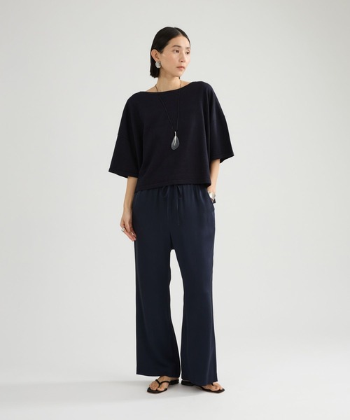 Chaos（カオス）の「Chaos(カオス)/ マーレニットプルオーバー　【セットアップ可】（ニット/セーター・レディース・ネイビー/モカ・FREE）」の12枚目の写真