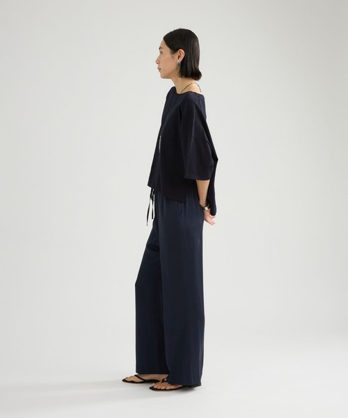 Chaos（カオス）の「Chaos(カオス)/ マーレニットプルオーバー　【セットアップ可】（ニット/セーター・レディース・ネイビー/モカ・FREE）」の13枚目の写真