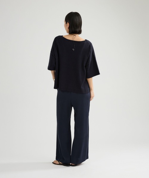 Chaos（カオス）の「Chaos(カオス)/ マーレニットプルオーバー　【セットアップ可】（ニット/セーター・レディース・ネイビー/モカ・FREE）」の14枚目の写真