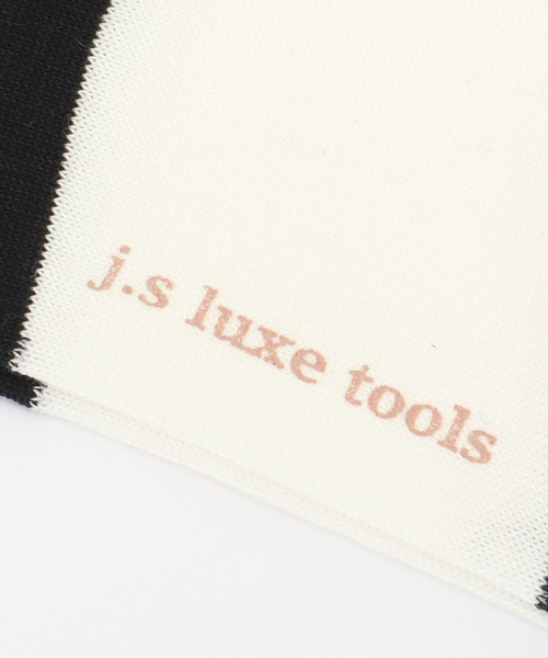 JOURNAL STANDARD LUXE(ジャーナルスタンダード ラックス)の「COTTON WIDE BORDER SOCKS(ソックス/靴下・レディース・ピンク系その他/ブラック/バーガンディー/ピンク・FREE)」の6枚目の写真