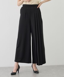 カットジョーゼットサイドプリーツパンツ