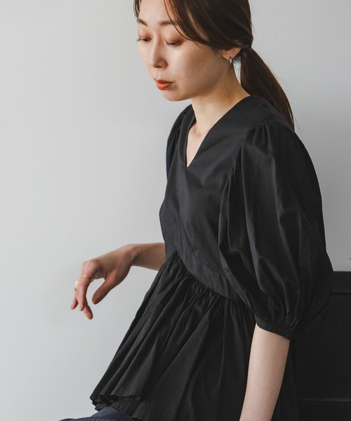 MARIHA(マリハ)の「《WEB・虎ノ門限定追加》MARIHA/マリハ ラストダンスのブラウス(シャツ/ブラウス・レディース・ブラック/ホワイト・38/36)」の7枚目の写真