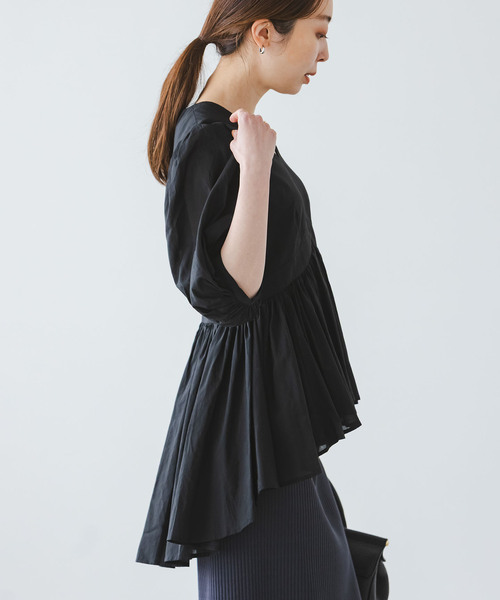 MARIHA(マリハ)の「《WEB・虎ノ門限定追加》MARIHA/マリハ ラストダンスのブラウス(シャツ/ブラウス・レディース・ブラック/ホワイト・38/36)」の11枚目の写真