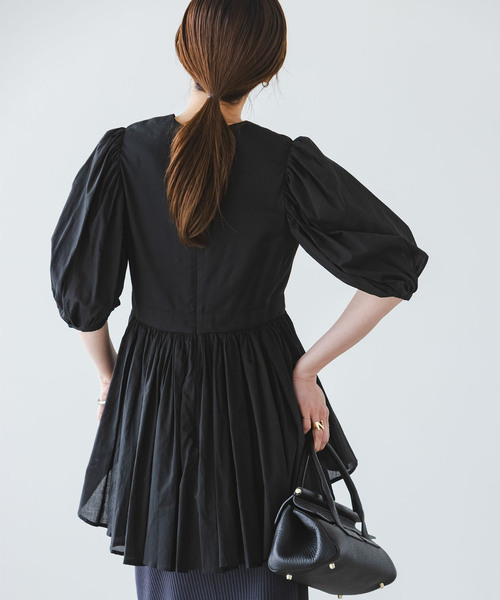 MARIHA(マリハ)の「《WEB・虎ノ門限定追加》MARIHA/マリハ ラストダンスのブラウス(シャツ/ブラウス・レディース・ブラック/ホワイト・38/36)」の12枚目の写真