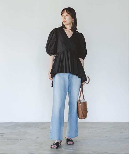 MARIHA(マリハ)の「《WEB・虎ノ門限定追加》MARIHA/マリハ ラストダンスのブラウス(シャツ/ブラウス・レディース・ブラック/ホワイト・38/36)」の20枚目の写真