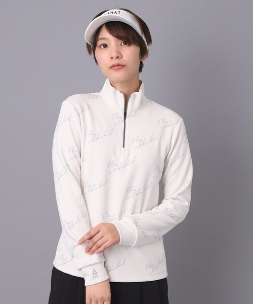 ADABAT STREAM(アダバットストリーム)の「【UVカット】櫻井貴史コラボモックネックT(Tシャツ/カットソー・レディース・グレー系その他3/ホワイト系1・36/38)」の7枚目の写真