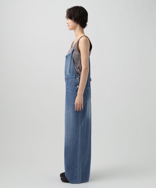 BAYFLOW（ベイフロー）の「ライトオンスデニムサロペット（サロペット/オーバーオール・レディース・ライトブルー/インディゴブルー・MEDIUM/SMALL）」の12枚目の写真