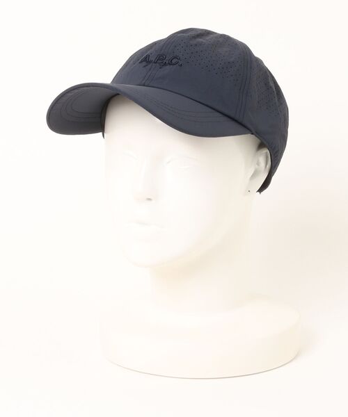 A.P.C. GOLF(アー・ペー・セー ゴルフ)の「Marc キャップ(キャップ・メンズ・ネイビー・ONESIZE)」の1枚目の写真