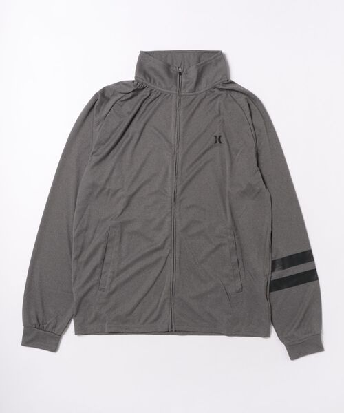 Hurley （ハーレー）の「【Hurley:ハーレー】ラッシュジップアップジャケット　UPF50+×速乾×遮熱機能　ラッシュガード　RASH ICON BP ZIP UP JACKET（ラッシュガード・メンズ・チャコールグレー/ホワイト/ブラック・SMALL/MEDIUM/LARGE/X-LARGE）」の16枚目の写真