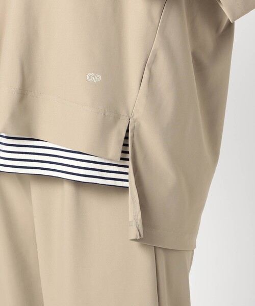 Grand PARK（グランドパーク）の「【セットアップ】キーネックプルオーバー+パンツ（パンツドレス・レディース・ブラック/ブラウン/ベージュ・FREE）」の9枚目の写真
