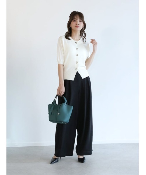 fifth(フィフス)の「ツータックワイドパンツ(その他パンツ・レディース・ブラック/ブルー・XS/M)」の11枚目の写真