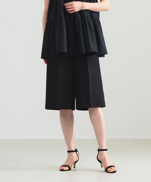 Demi-Luxe BEAMS（デミルクス ビームス）の「【8/6値下げ】ダブル クロス ショート パンツ（その他パンツ・レディース・ブラック/チャコールグレー・38/36）」の12枚目の写真